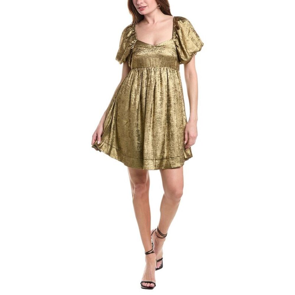 Noralee Womens  Isabella Dress, Gold